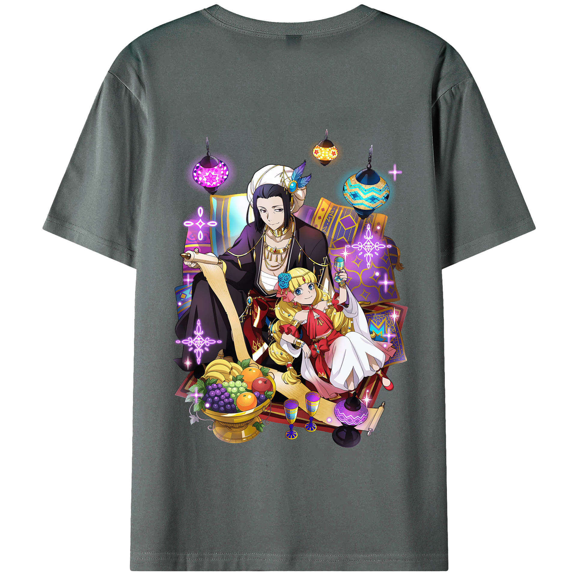 （画像用） 文豪ストレイドッグス Bungo Stray Dogs 綿100％半袖Tシャツ（背面プリント）